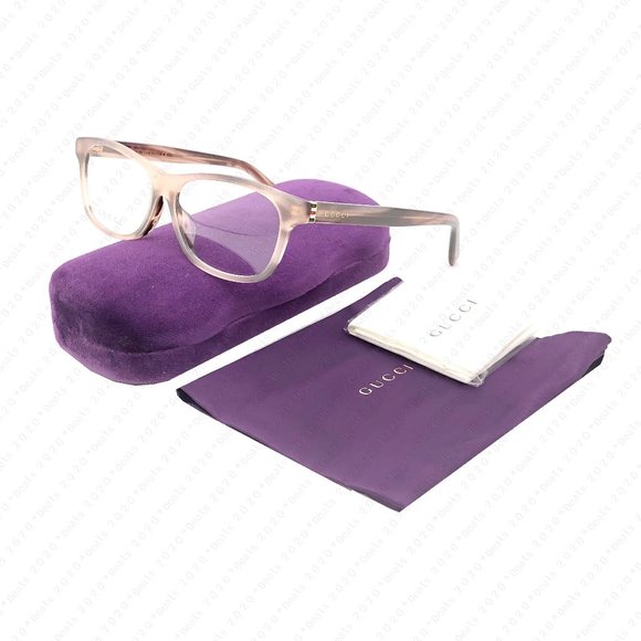 Gucci Accessories - GUCCI Women’s GG0458OA 004 55mm Havana Gold Eyeglasses